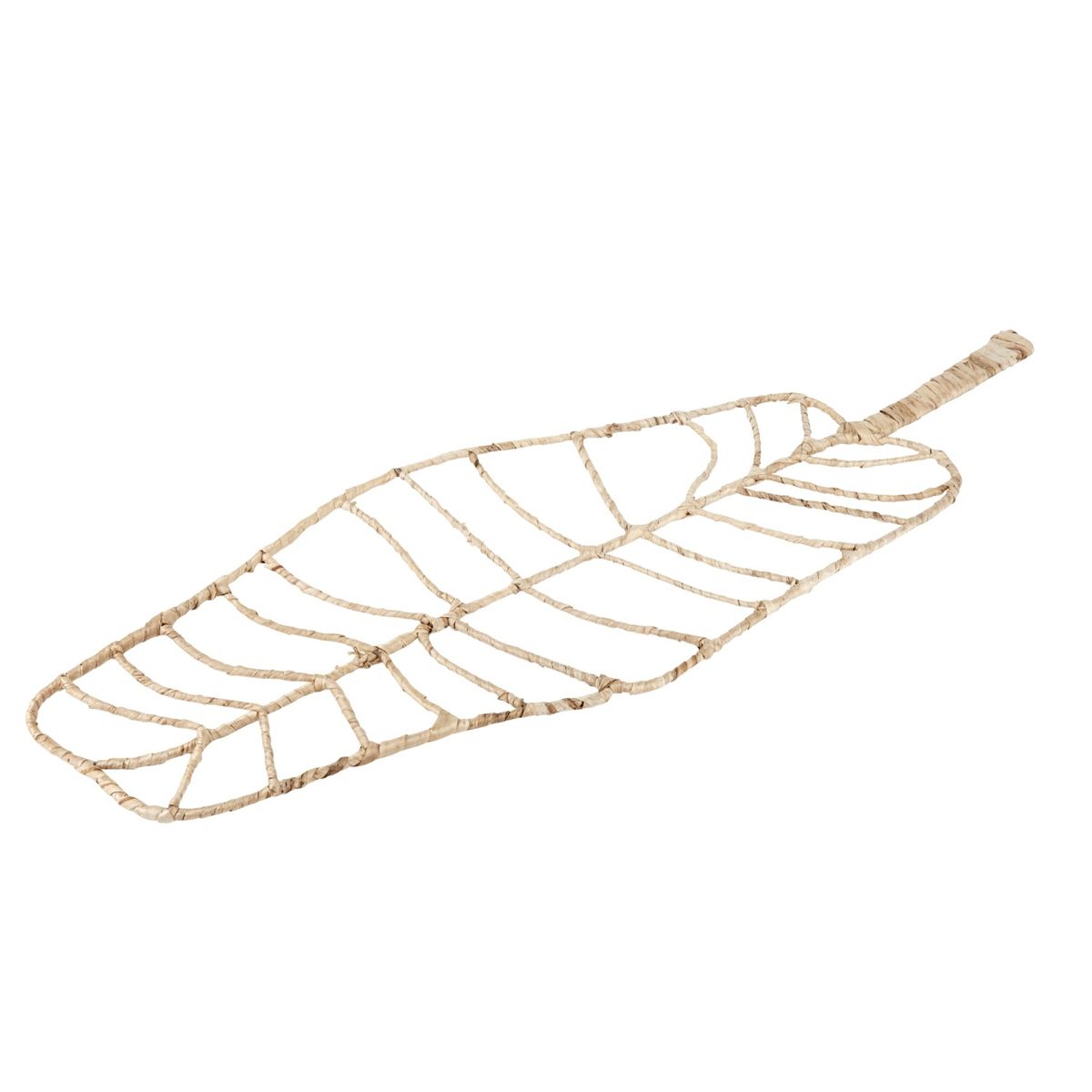 LIV INTERIOR - Decoración de pared fibra vegetal 70x20 cm