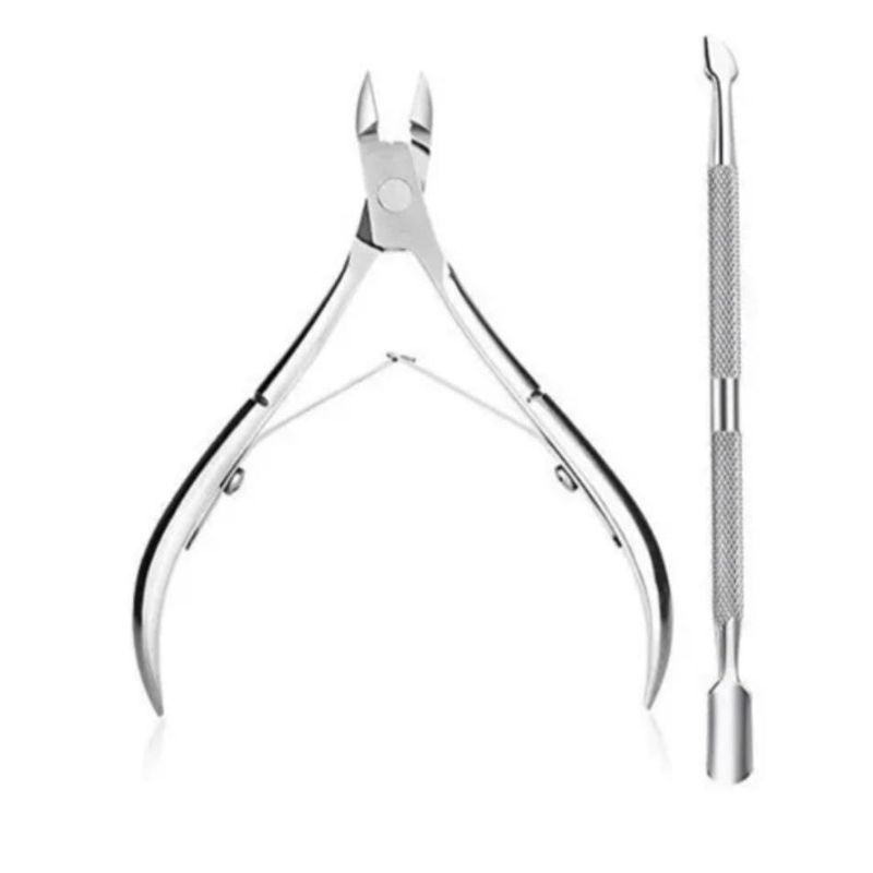 GENERICO - Kit Corta Cutícula  Repujador De Cutícula