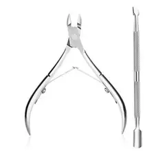 GENERICO - Kit Corta Cutícula Repujador De Cutícula