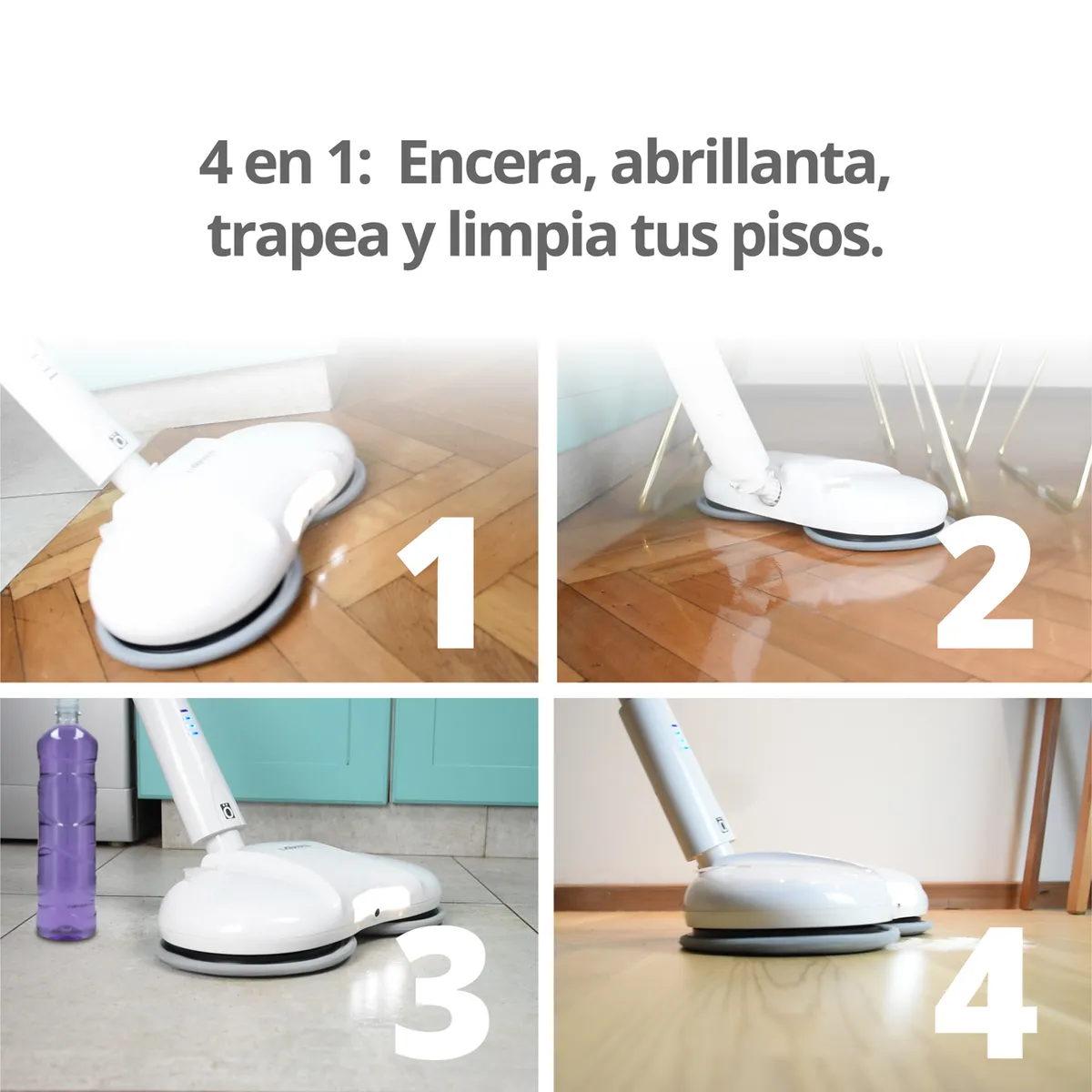 THORBEN - Enceradora Inalambrica Thor Spin Bot 4X