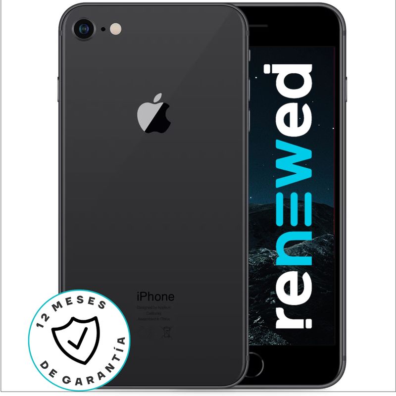 APPLE - iPhone 8 64 gb Gris - Reacondicionado