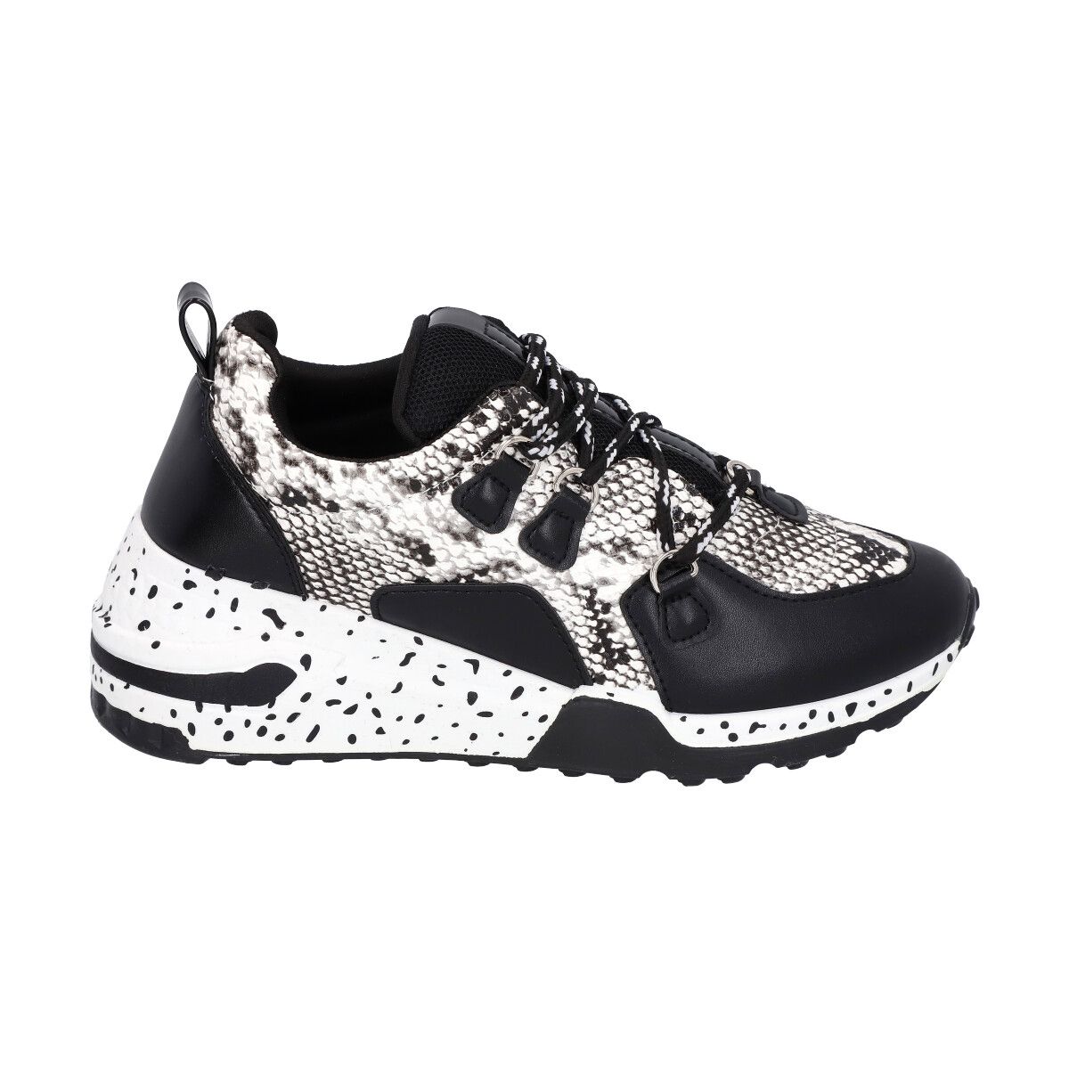 POLICE - Zapatilla Urbana Mujer Negro Rock 37 Police