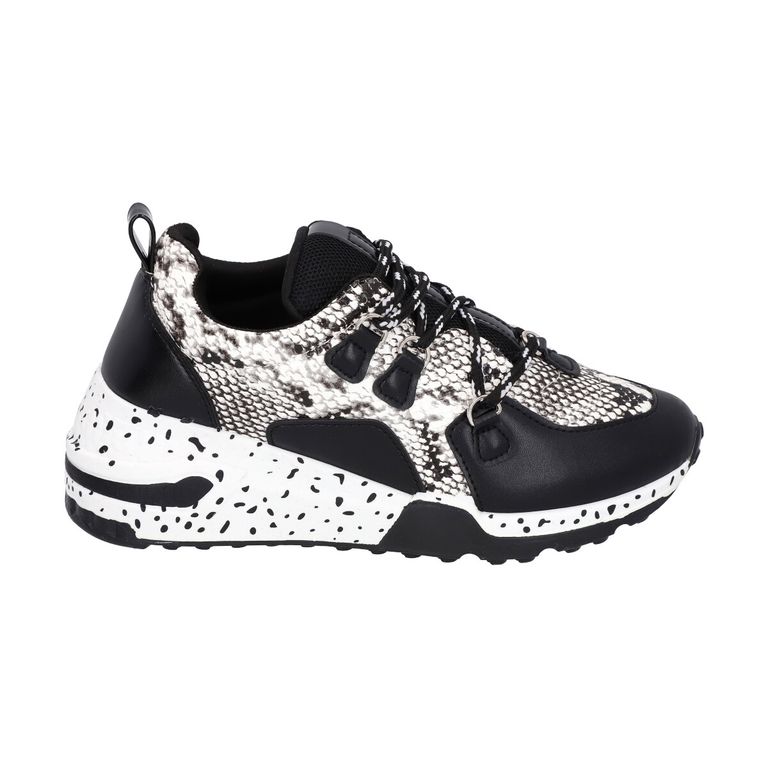 Zapatilla Urbana Mujer Negro Rock 37