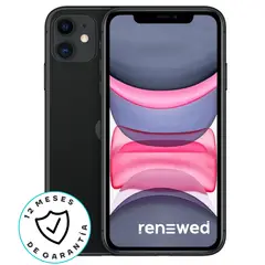 APPLE - IPhone 11 64 gb Negro - Reacondicionado