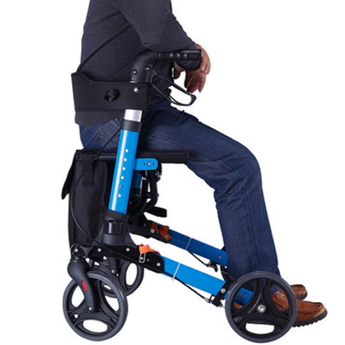 MIABU - Burrito Andador con asiento ruedas plegable Miabu