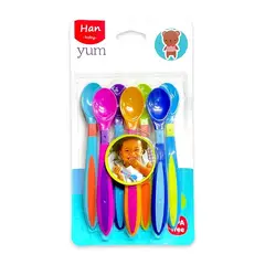 COCHOLITO KIDS - Set Juego De 7 Cucharas Para Comer Bebés
