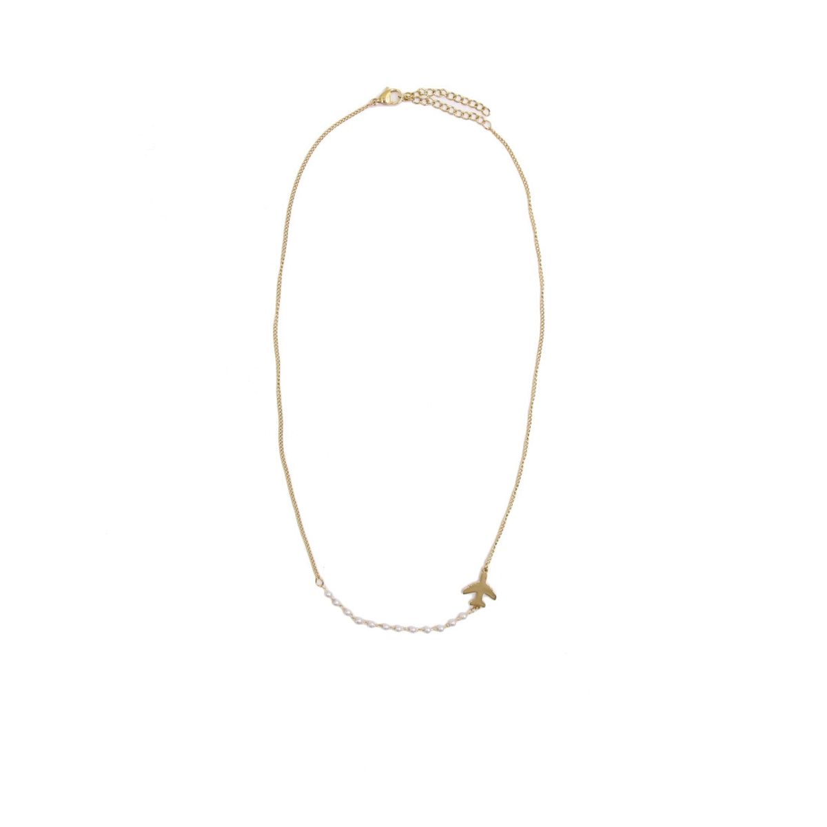 GENERICO - Collar de acero avión Accesoría Accesoria