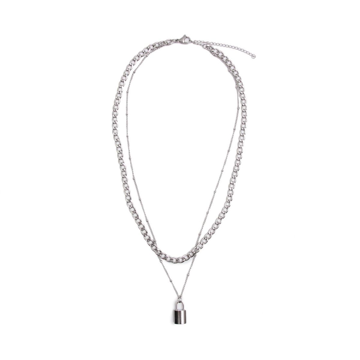 GENERICO - Collar de acero candado Accesoría