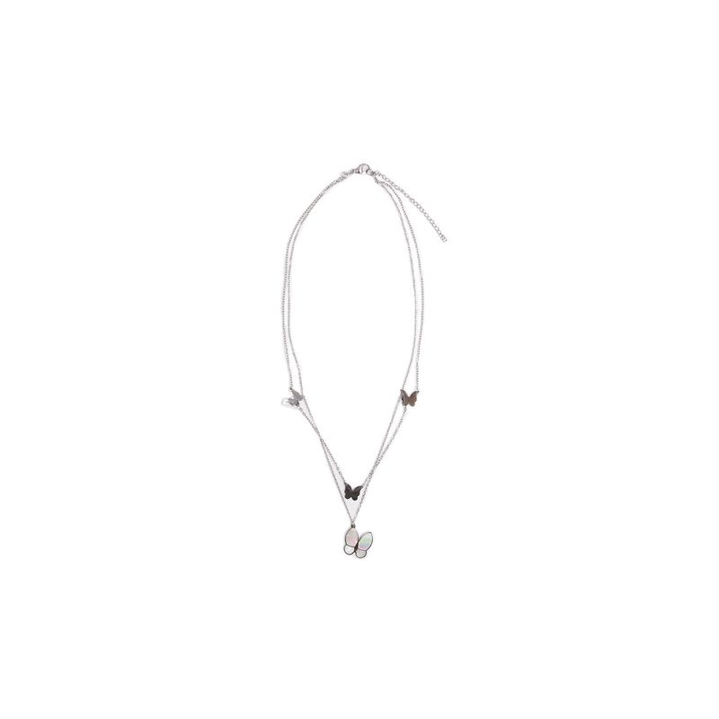 GENERICO - Collar de acero butterfly Accesoria.