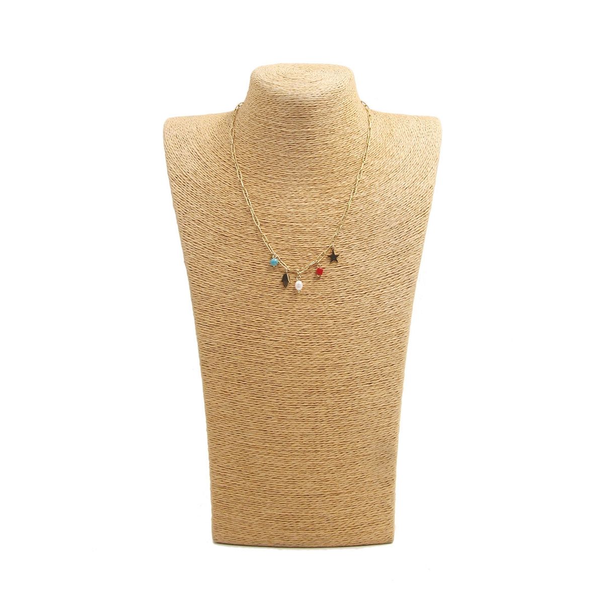 GENERICO - Collar de acero mano de Fátima Accesoria