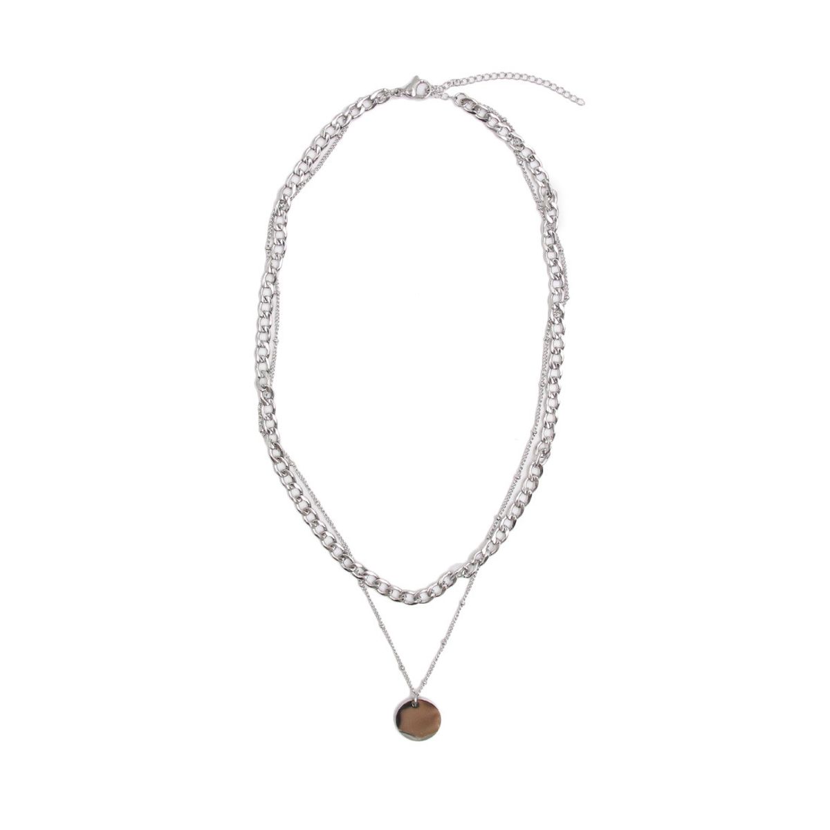GENERICO - Collar de acero moneda Accesoría