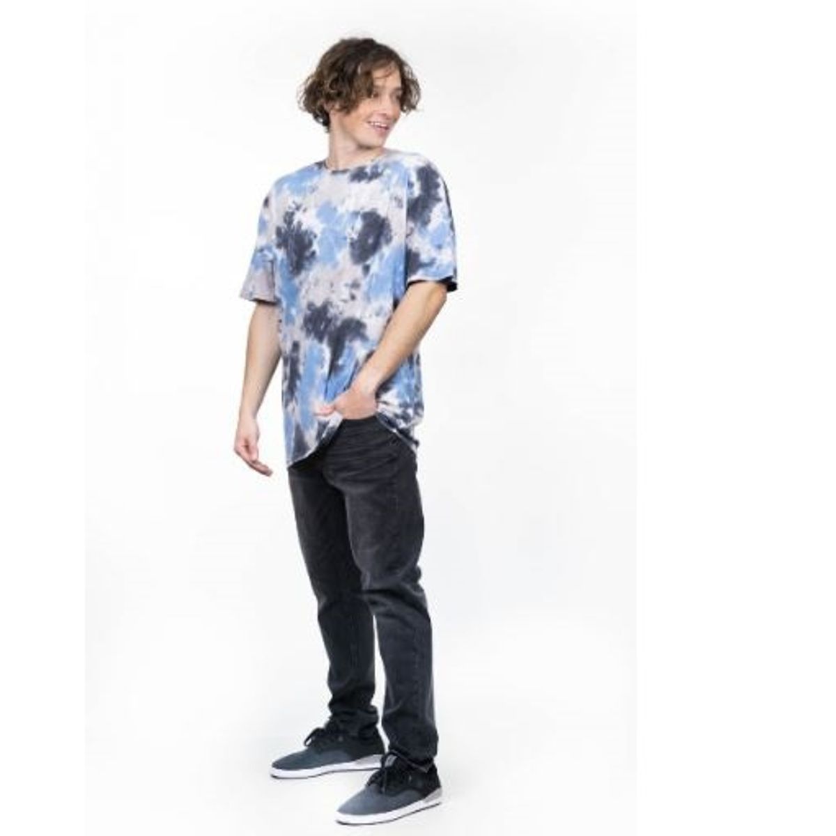 POLEMIC - Jeans Denim Slim Fit Negro Polemic