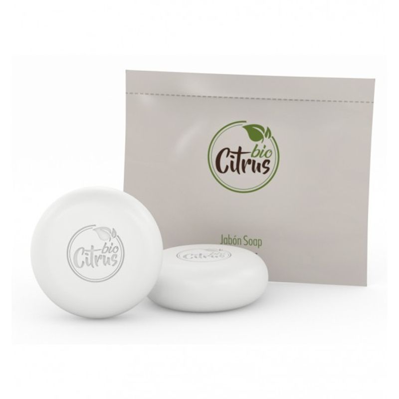 NO LOGO - Jabón Hotel 50 Unidades 20grs Marca Citrus Biodegradable