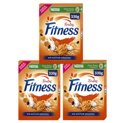 NESTLE - Cereal FITNESS® Frutas 330g Pack X3