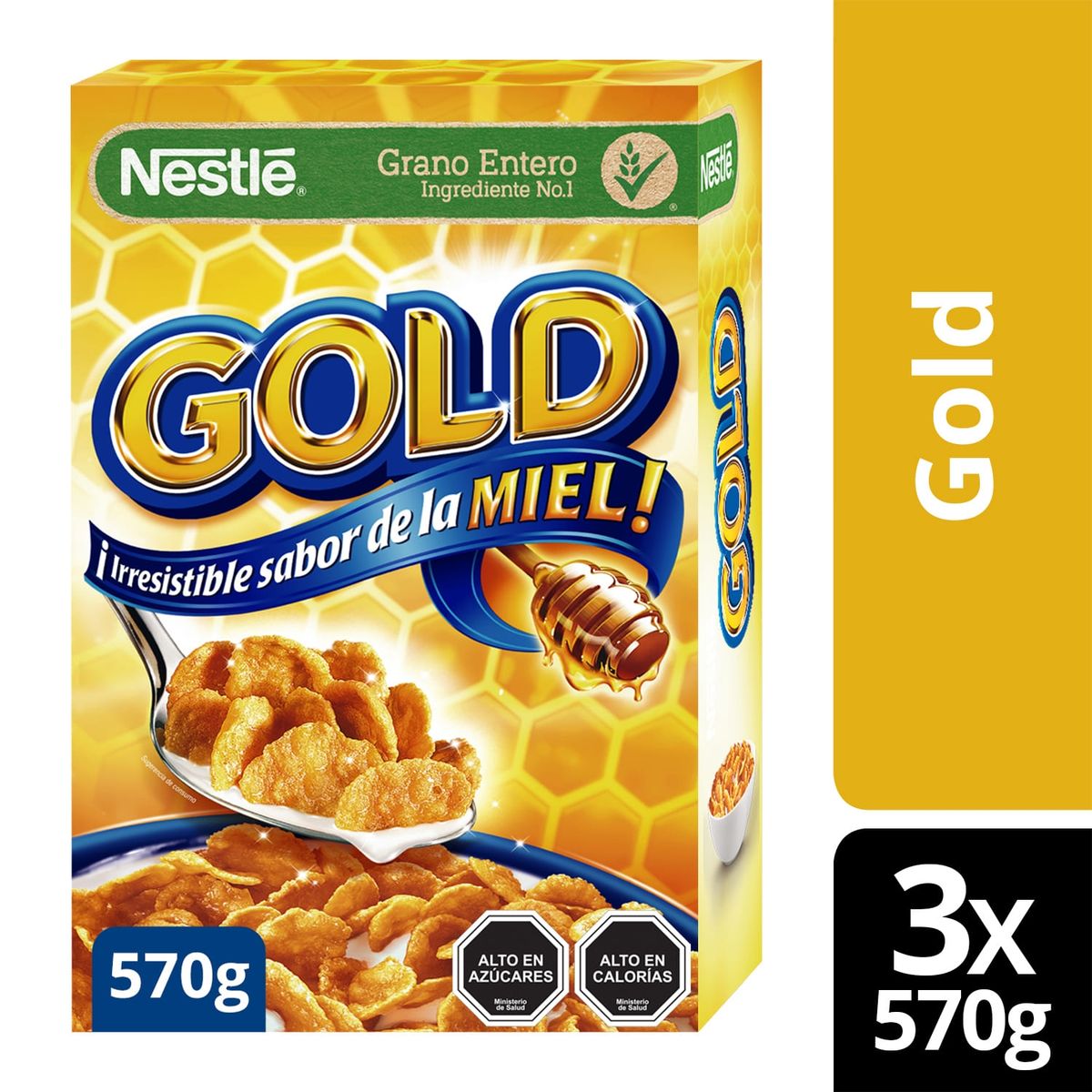 NESTLE - Cereal Gold 570g Pack X3
