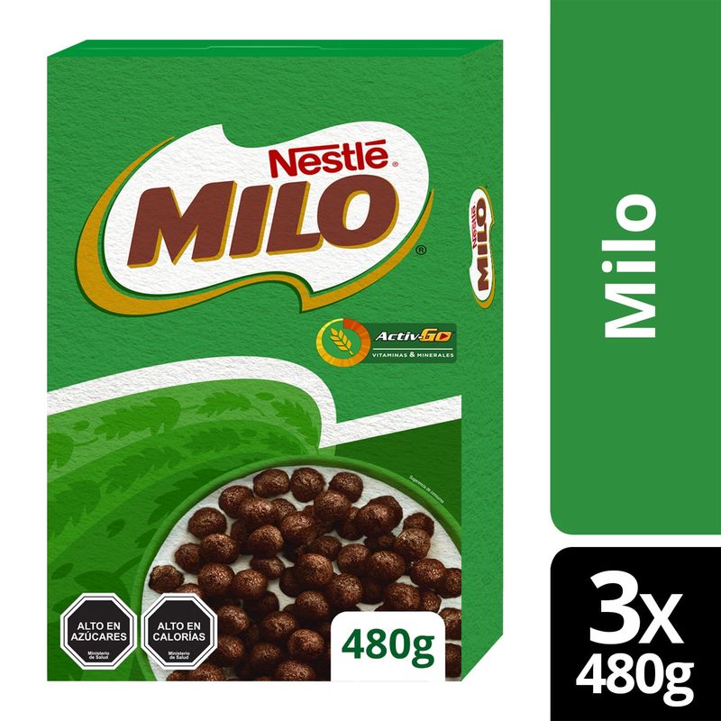 MILO - Cereal Milo® 480g Pack X3