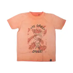 PILLIN - Polera Niño Naranja