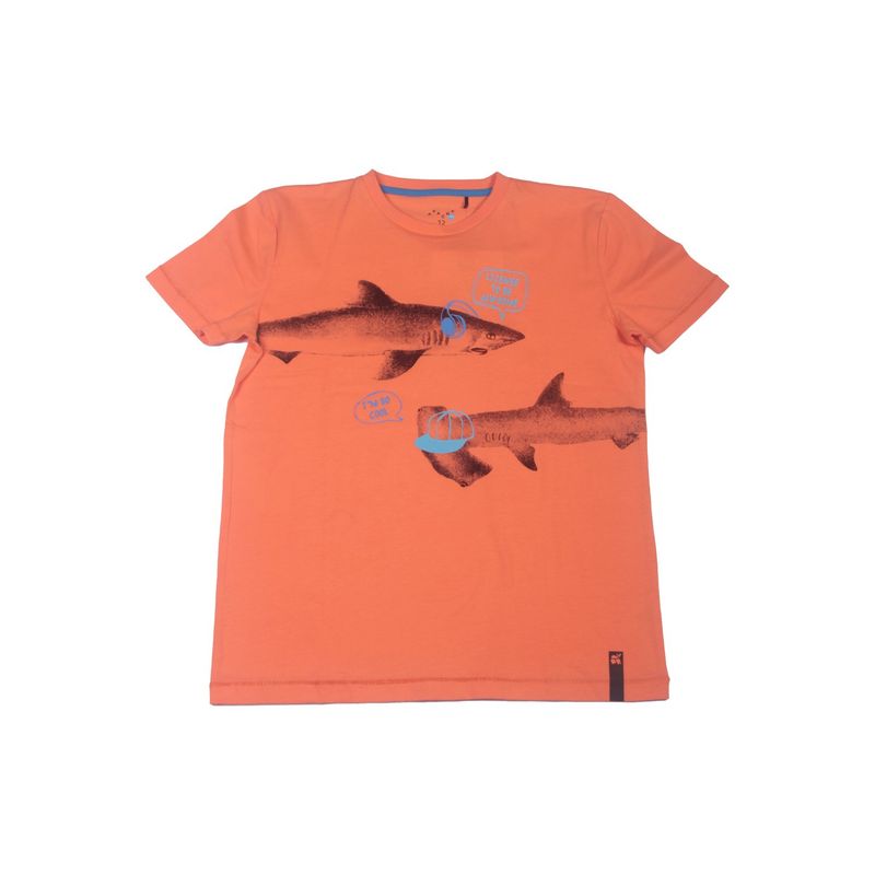 PILLIN - Polera Niño Naranja Pillin PILLIN