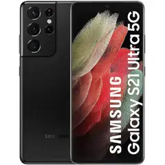 SAMSUNG - Galaxy S21 Ultra 5G 128GB - Reacondicionado - Negro