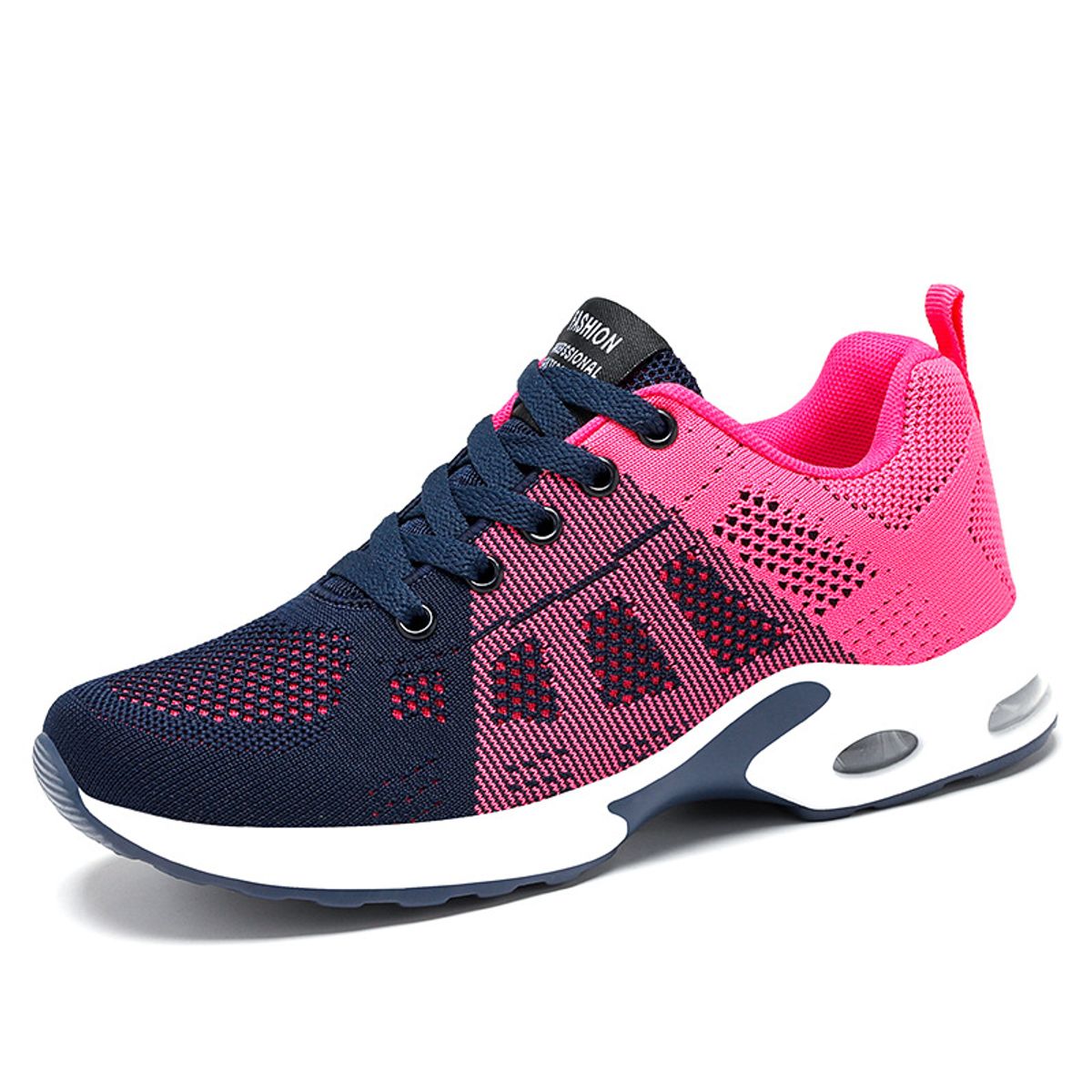 BLWOENS - Zapatillas casuales antideslizante mujer zapatos -rosa
