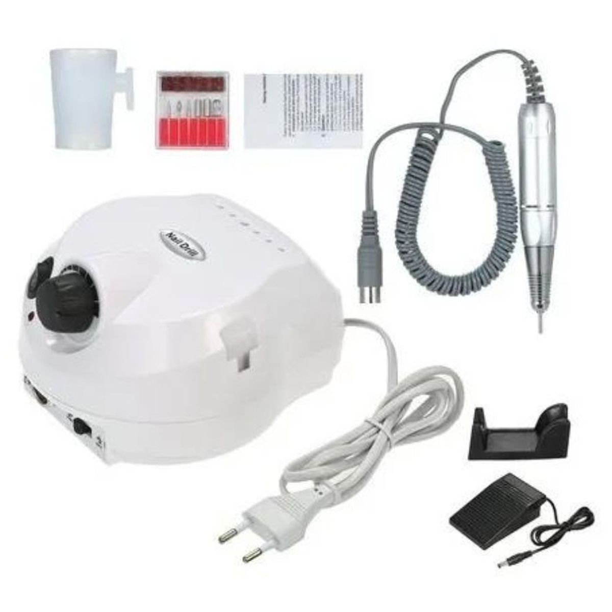 GENERICO - Torno Eléctrico Para Uñas Manicure Y Pedicure