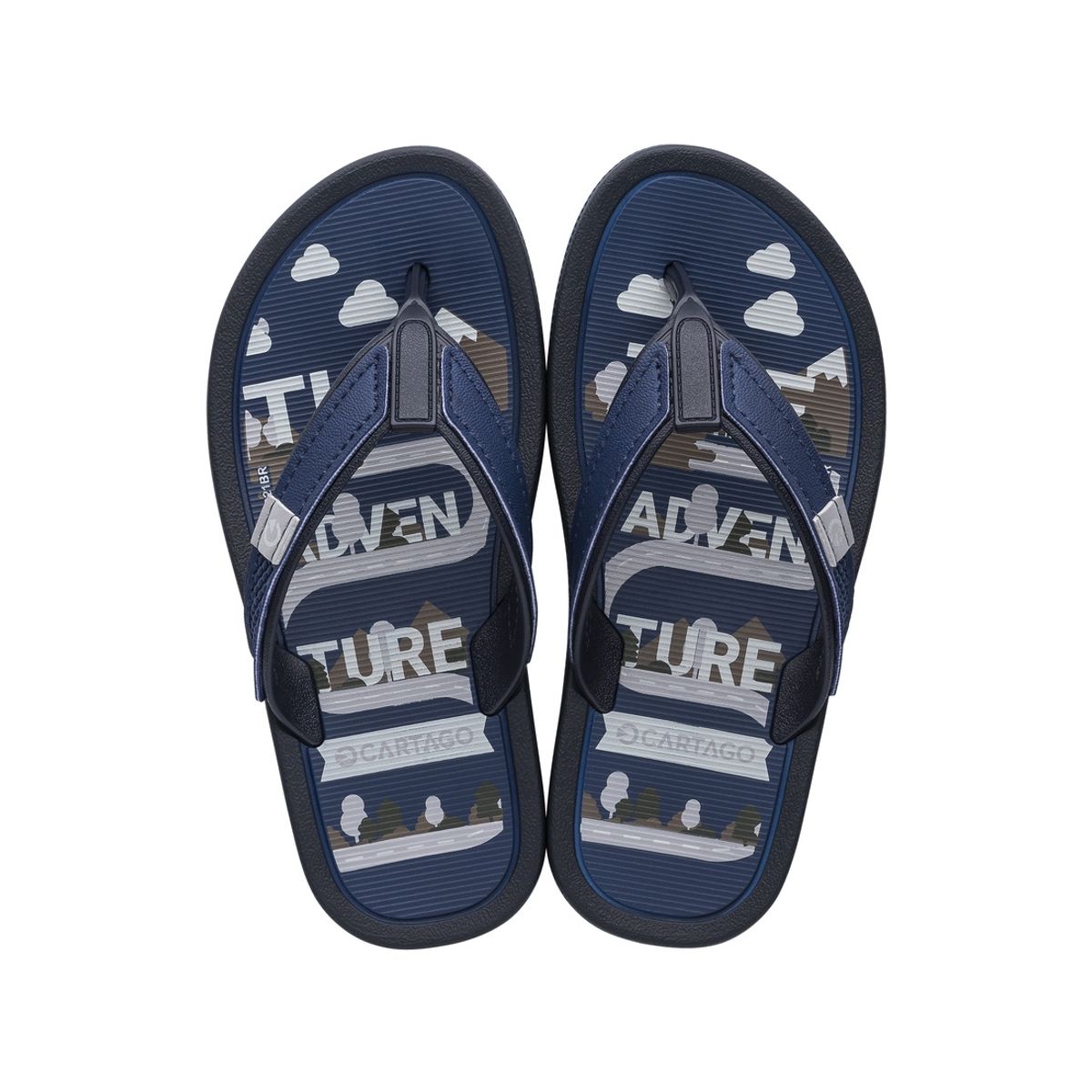 CARTAGO - Sandalia Niño Azul  Maiorca 025 Cartago