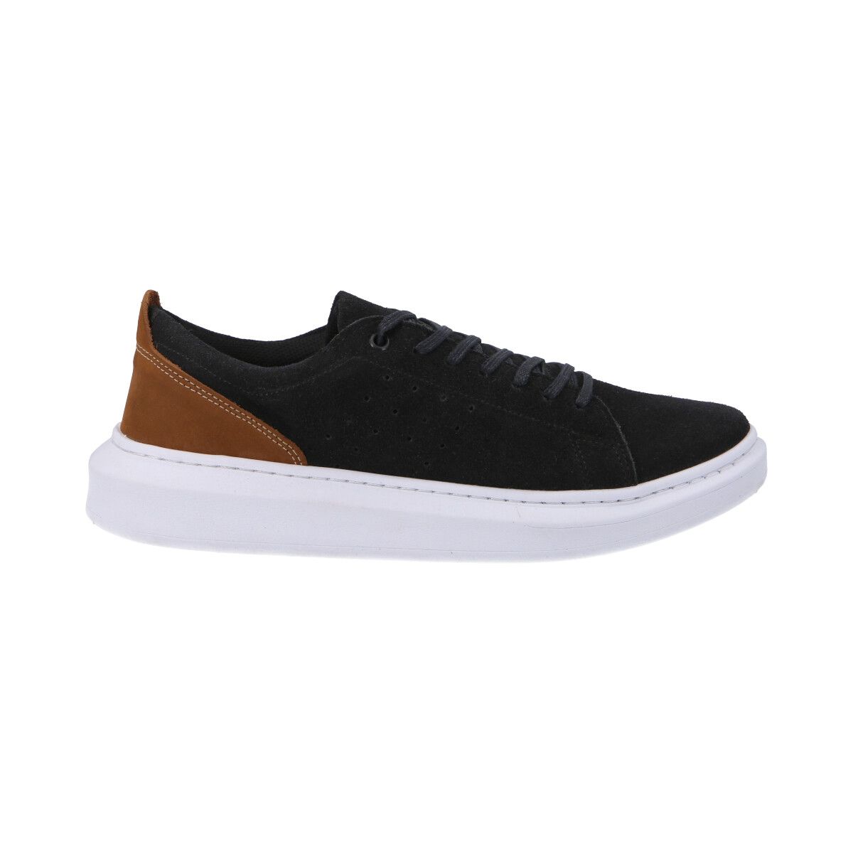 CRATO - Zapatilla Hombre Negro  Buenos Aires Crato