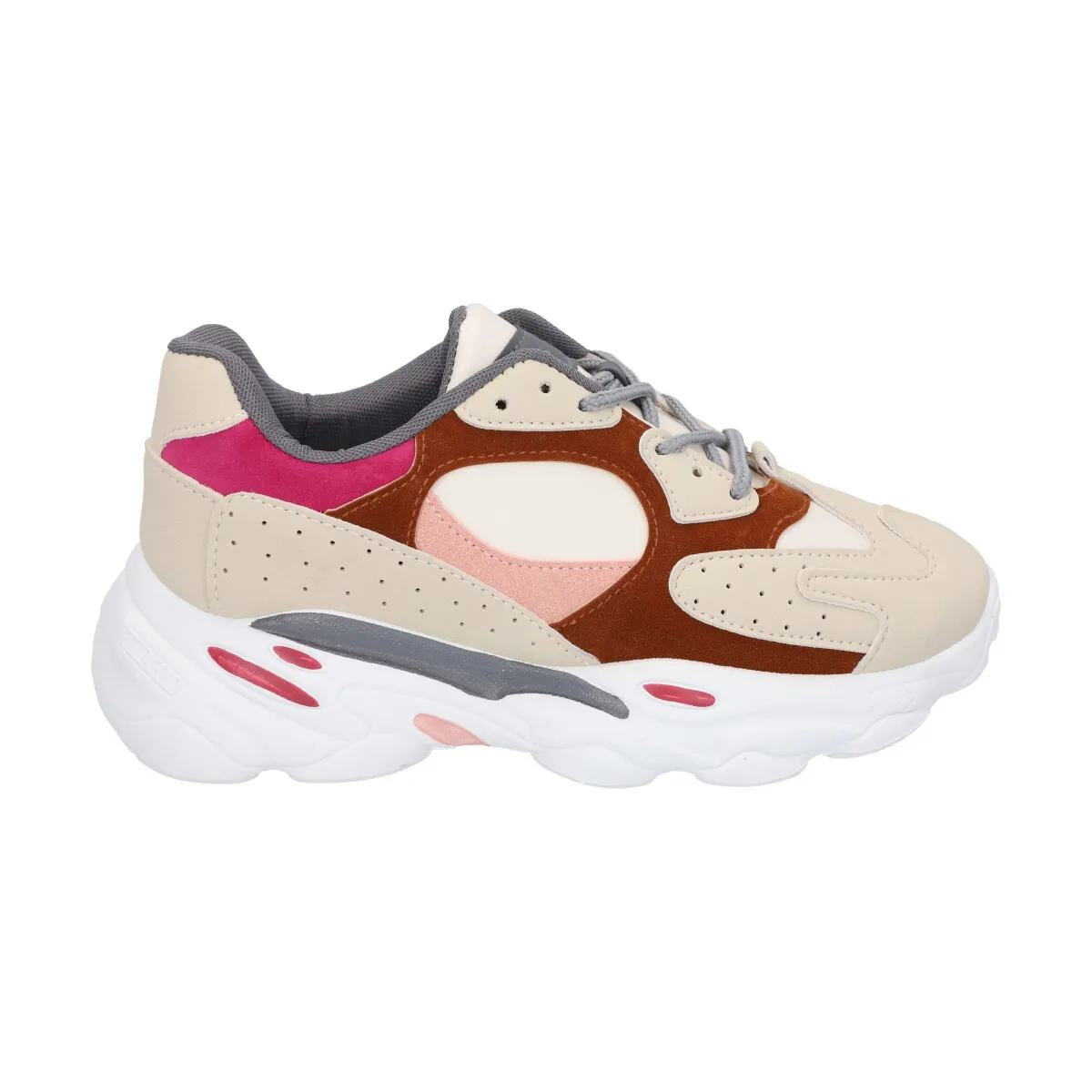 POLICE - Zapatilla Urbana Mujer Blanco Rock 34 Police