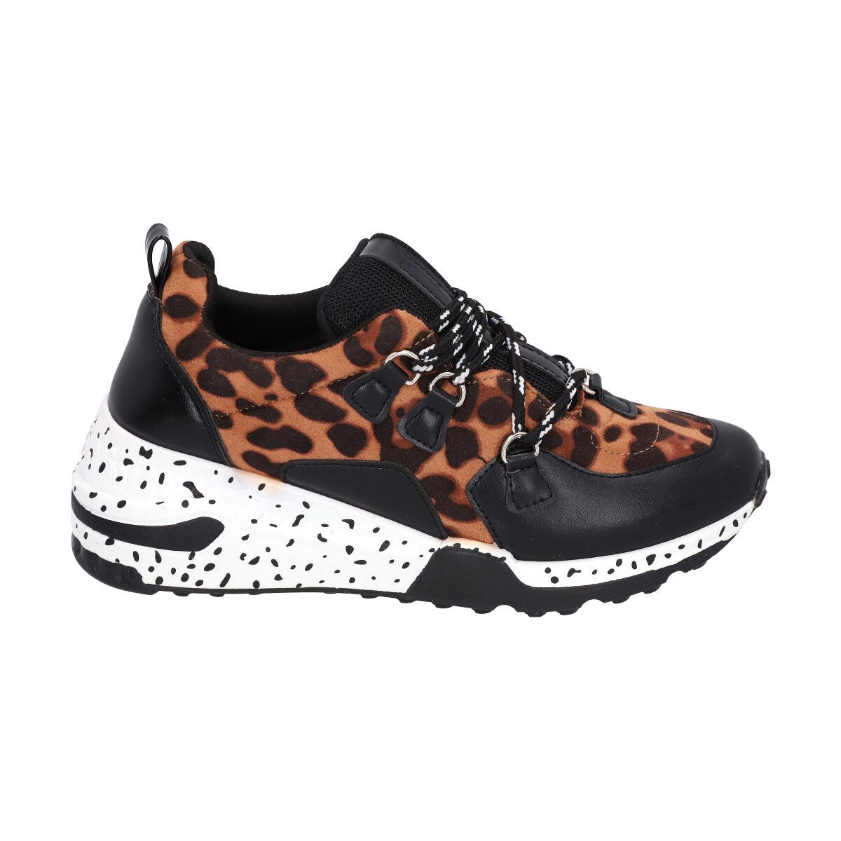 POLICE - Zapatilla Urbana Mujer Animal Print Rock Police