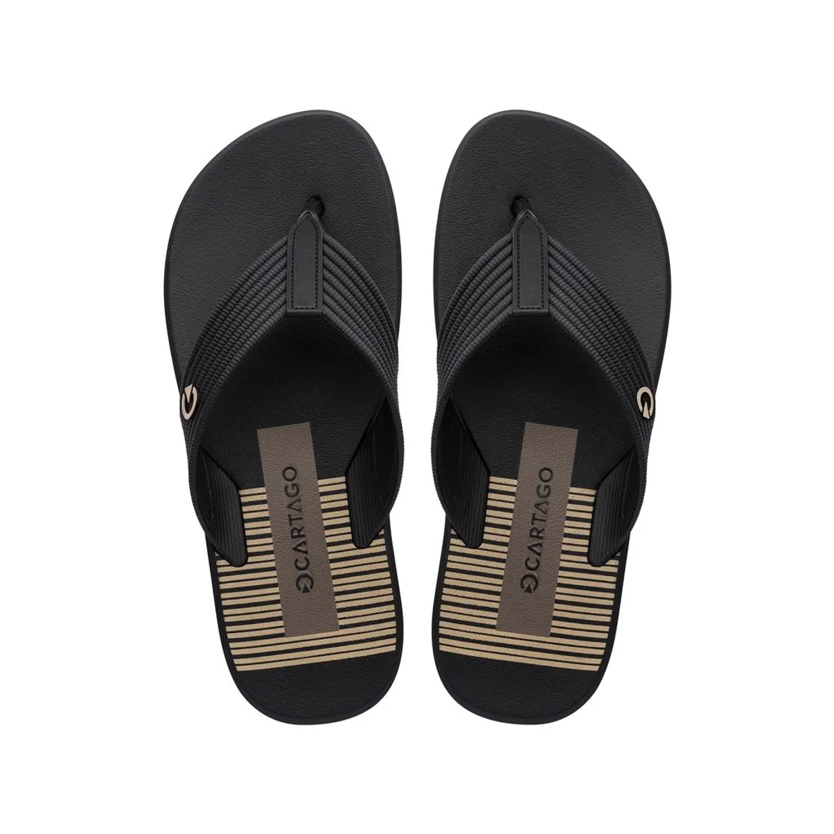 CARTAGO - Sandalia Hombre Negro Montreal 06 Cartago