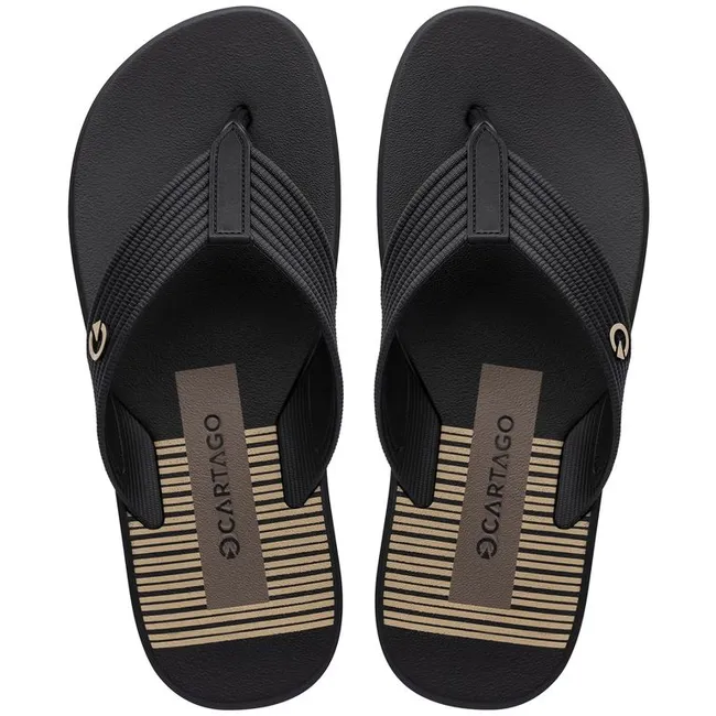 CARTAGO - Sandalia Hombre Negro Montreal 06 Cartago