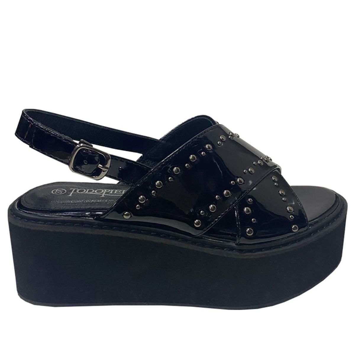 TODOPIEL - Sandalia Mujer Negro Todopiel