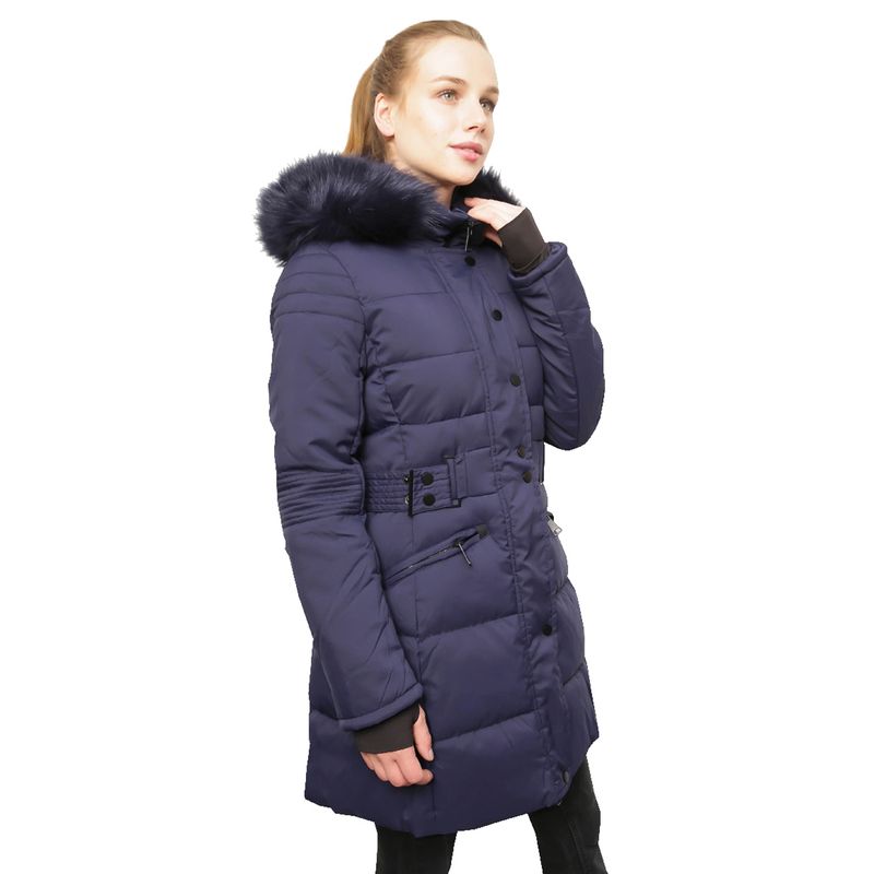 TODOPIEL - Parka Mujer Azul Marino Todopiel