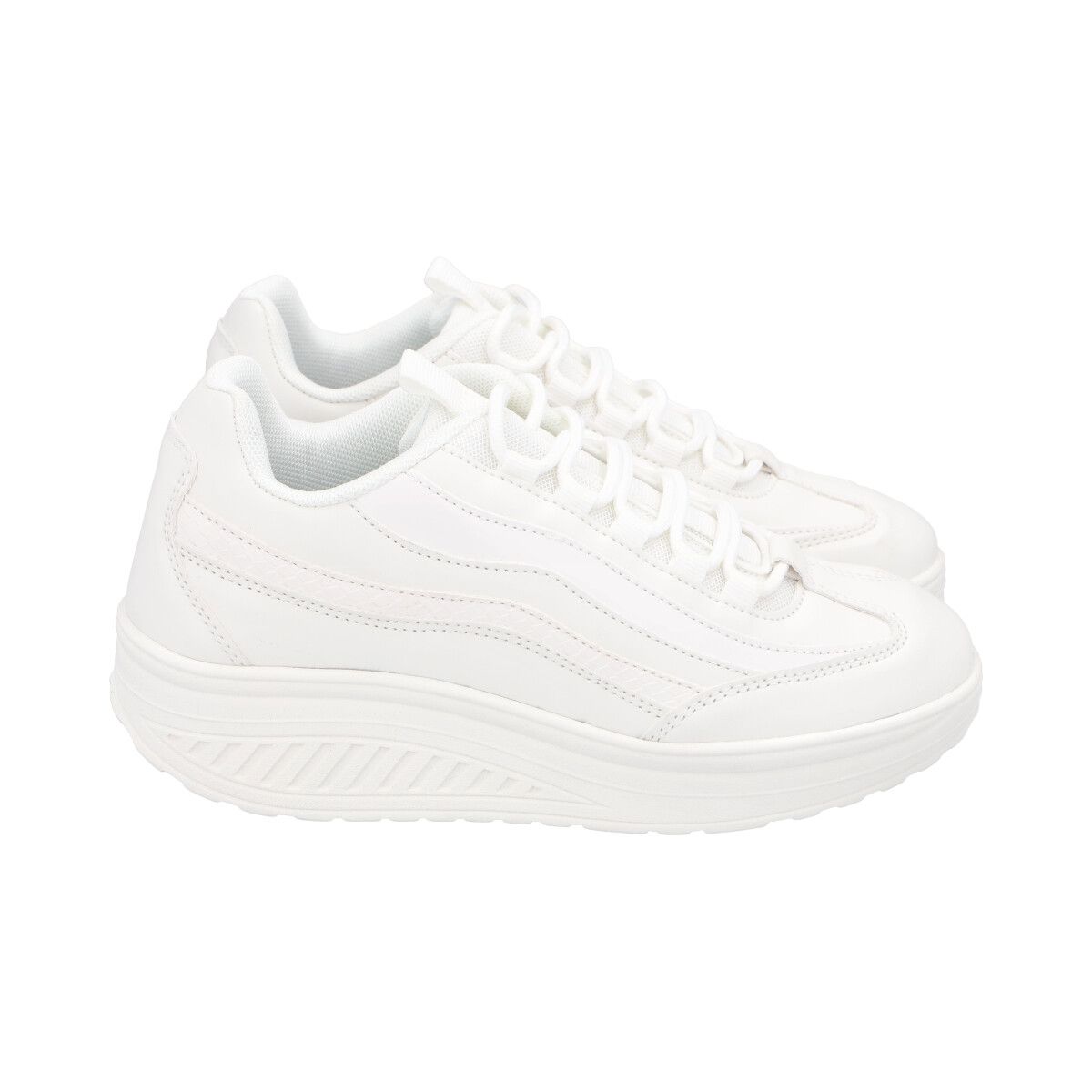 DETOGNI - Zapatilla Urbana Mujer Blanco  Fiorella Detogni