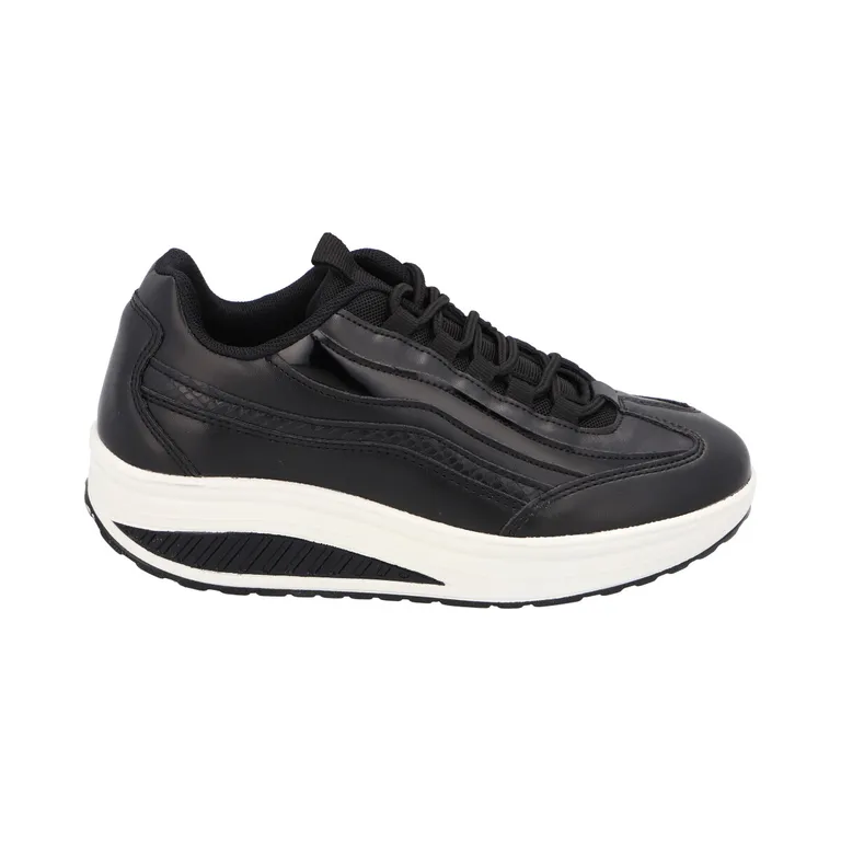 Zapatilla Urbana Mujer Negro Fiorella