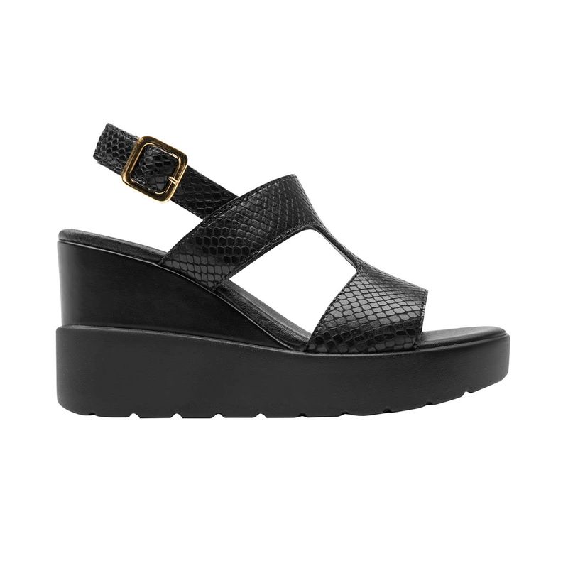 FLEXI - sandalia mujer fetuccini 107303black