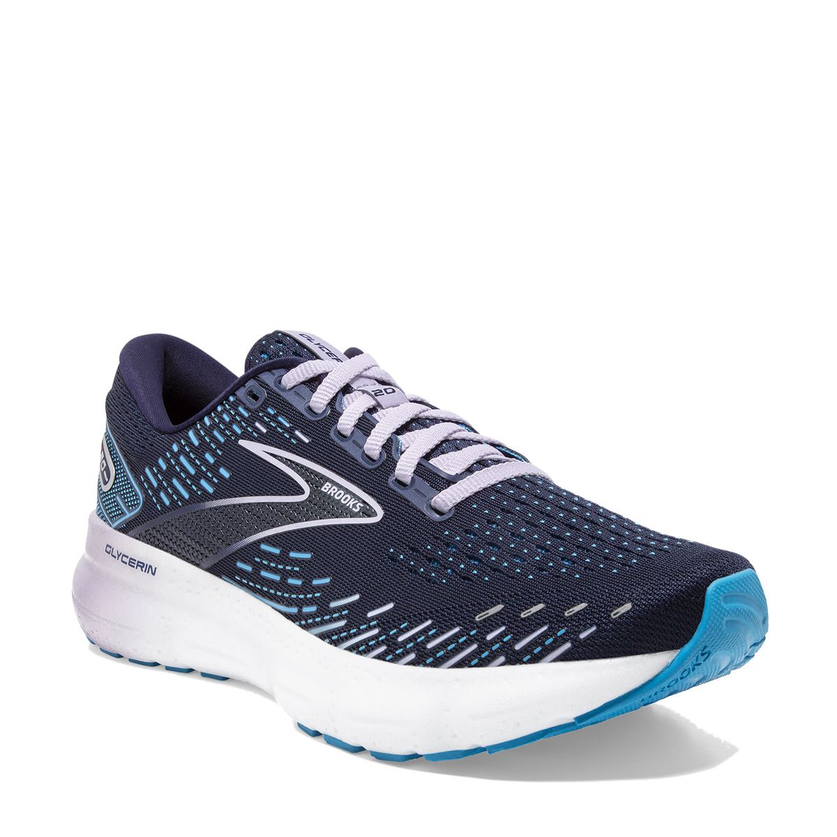 BROOKS - Zapatilla Mujer Glycerin 20 Azul BROOKS