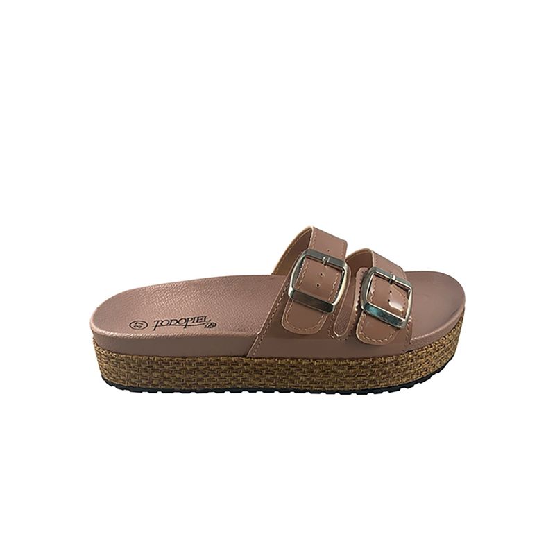 TODOPIEL - Sandalia Ecocuero ZAU77 PINK SHINE