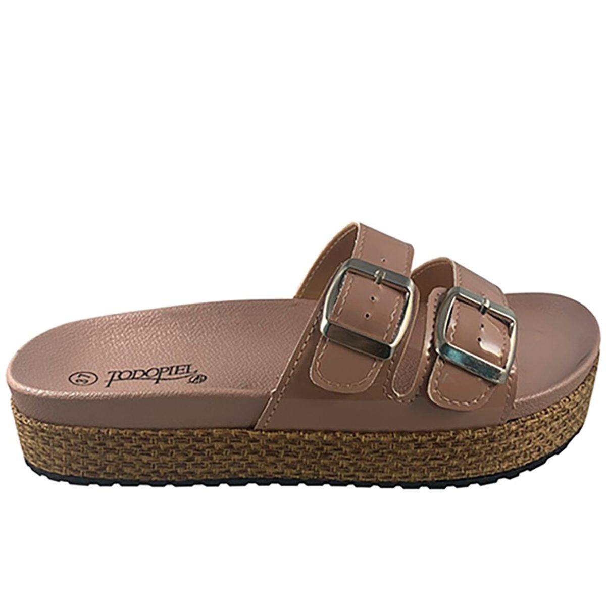 TODOPIEL - Sandalia Ecocuero ZAU77 PINK SHINE