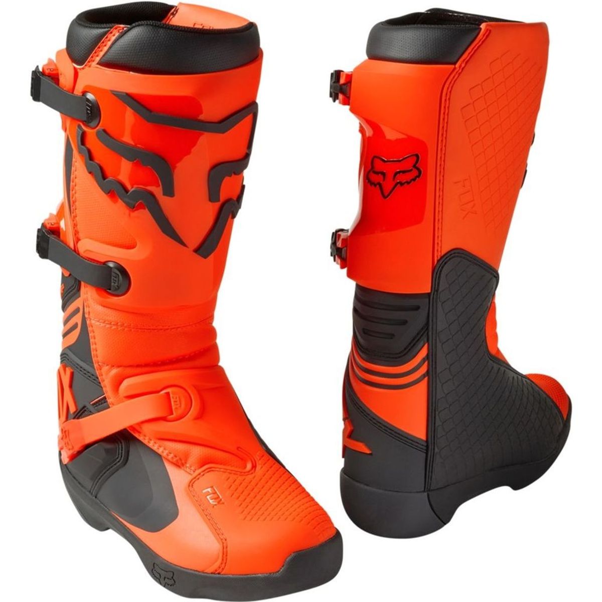 FOX - Botas Moto Comp Naranjo Fox FOX