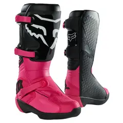 FOX - Botas Moto Mujer Comp Rosado