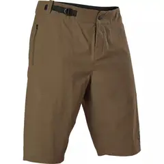 FOX - Short Bicicleta Ranger con Forro Cafe