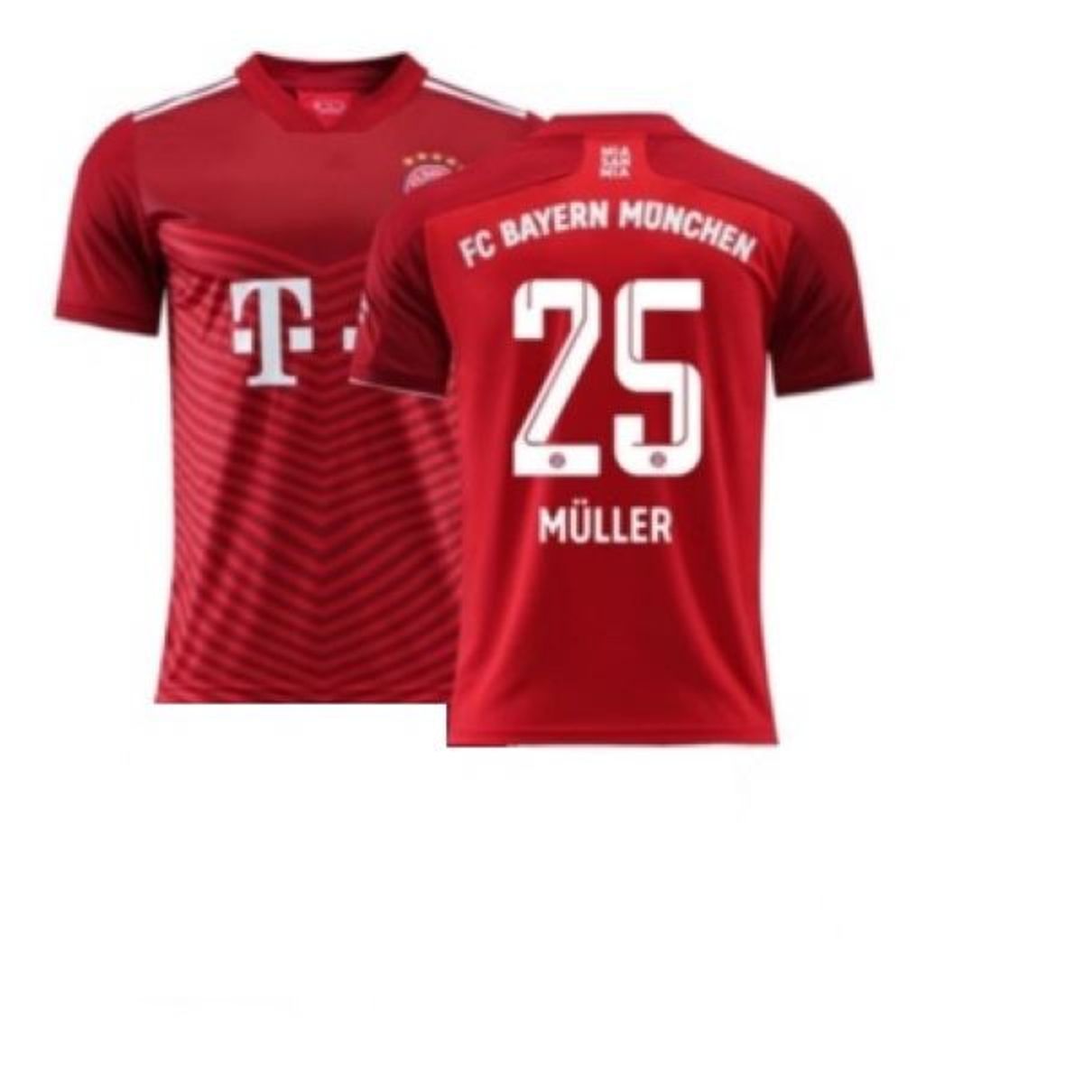 GENERICO - Camiseta de fútbol bayern munchen f.c. home colours muller  25