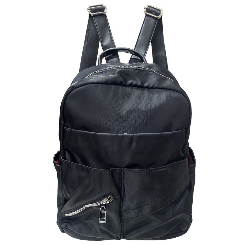 TODOPIEL - Mochila Ecocuero Mujer Negro Todopiel