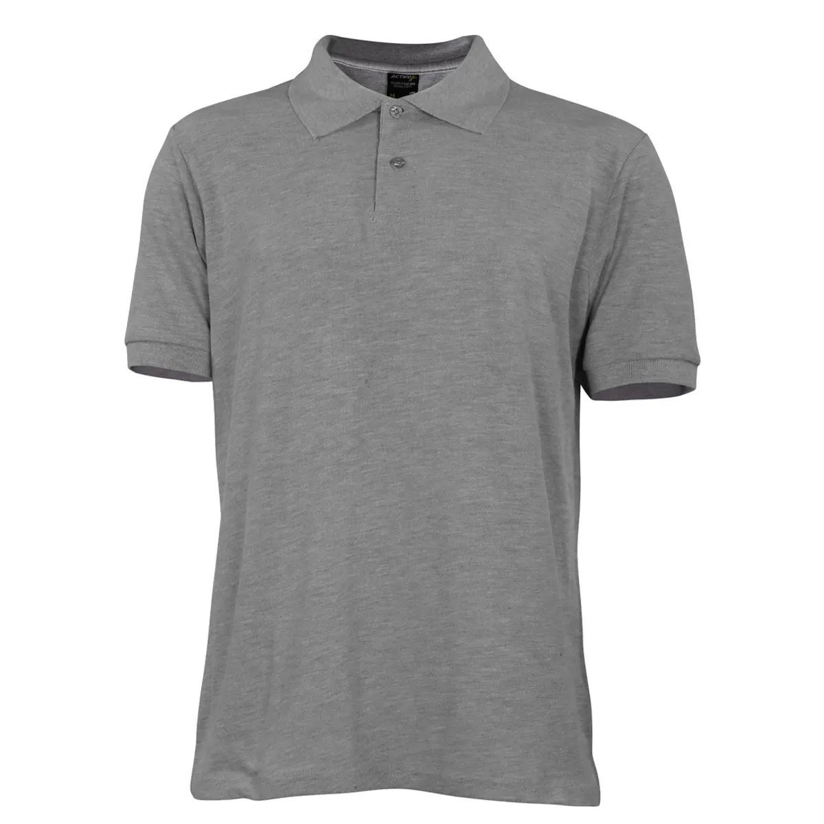 ACTIVEX - Polera Pique Gris UPF 25 Activex ACTIVEX