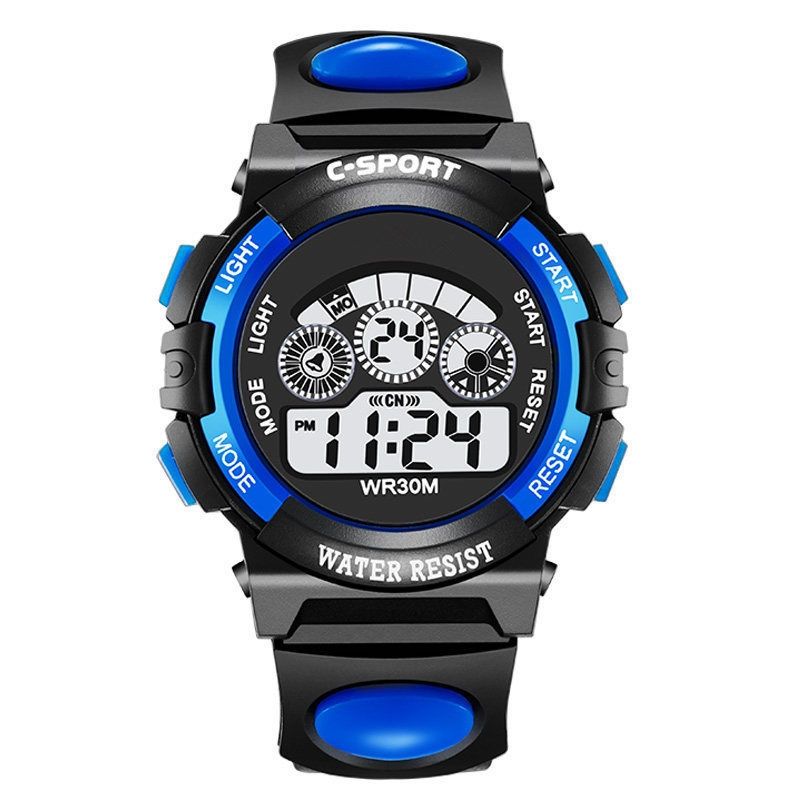 COCHOLITO KIDS - Exclusivo Reloj Deportivo Con Luz Y Alarma Niño Y Niña