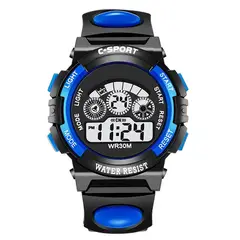 COCHOLITO KIDS - Exclusivo Reloj Deportivo Con Luz Y Alarma Niño Y Niña