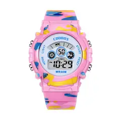 COCHOLITO KIDS - Exclusivo Reloj Deportivo Con Luz Y Alarma Niño Y Niña