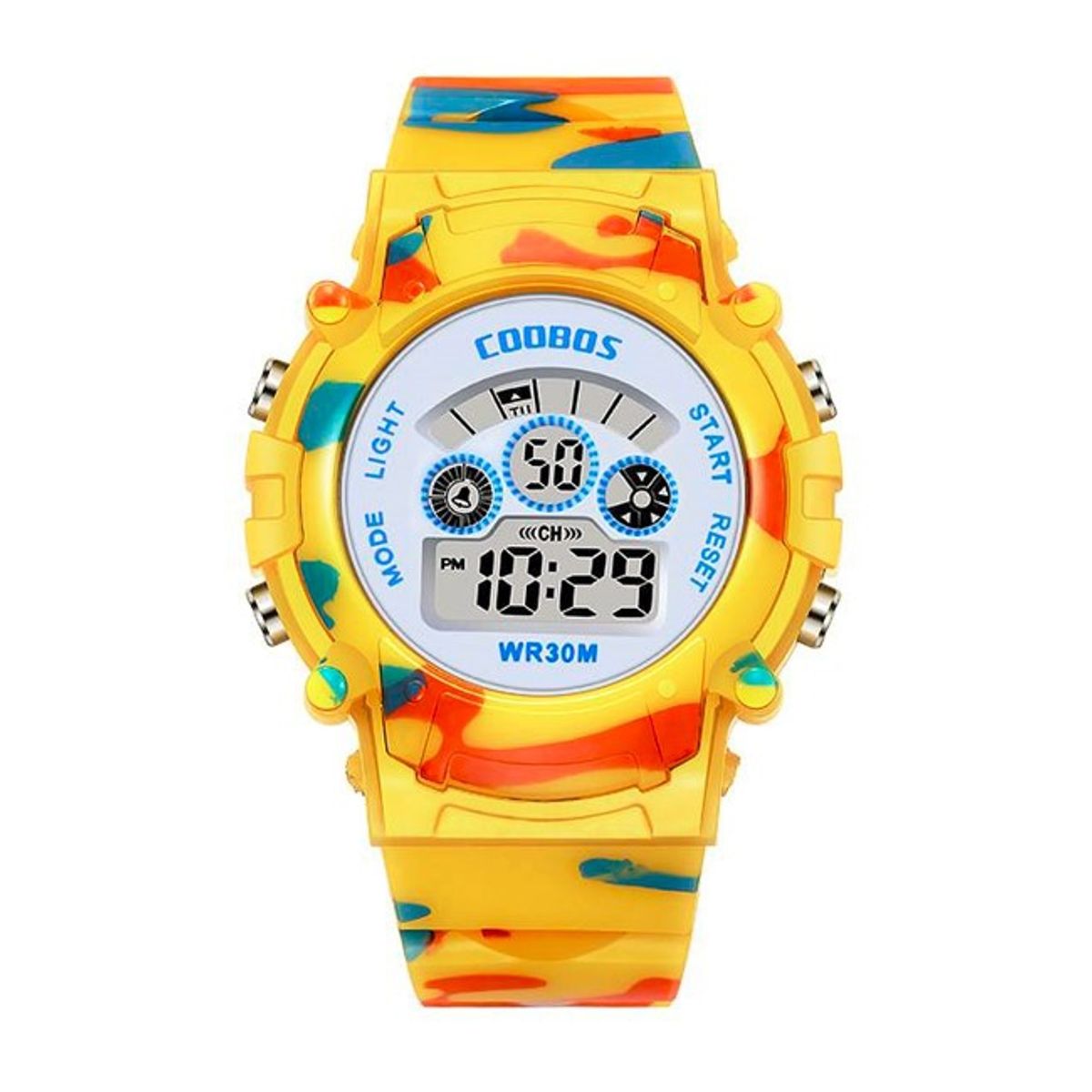 COCHOLITO KIDS - Exclusivo Reloj Deportivo Con Luz Y Alarma Niño Y Niña