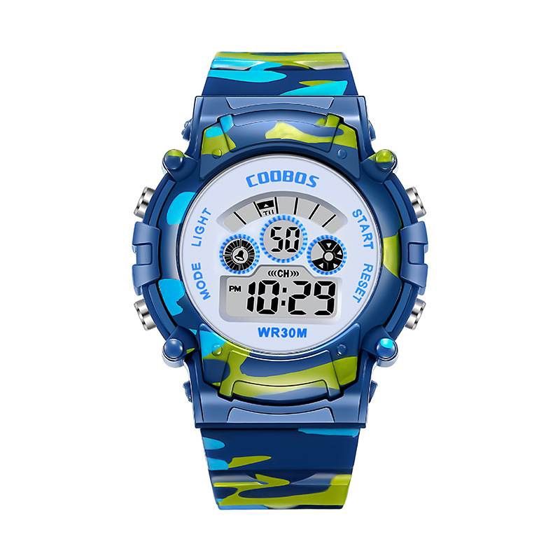 COCHOLITO KIDS - Exclusivo Reloj Deportivo Con Luz Y Alarma Niño Y Niña